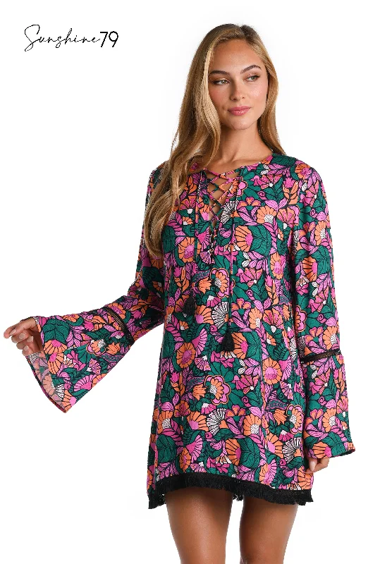 Sunshine 79 Isle Nouveau Lace Front Tunic Cover Up