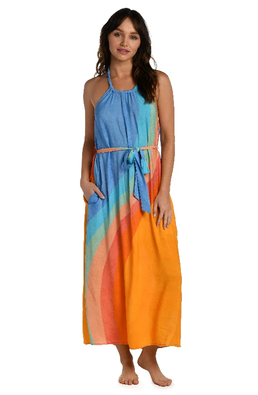 Sunshine 79 Mod Block Maxi Dress - FINAL SALE