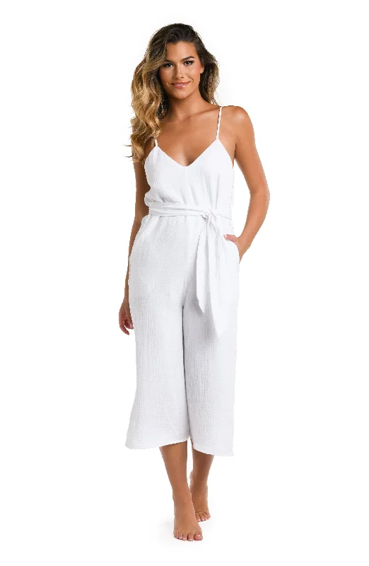 Seaside Covers Wide Leg Jumpsuit Cover Up