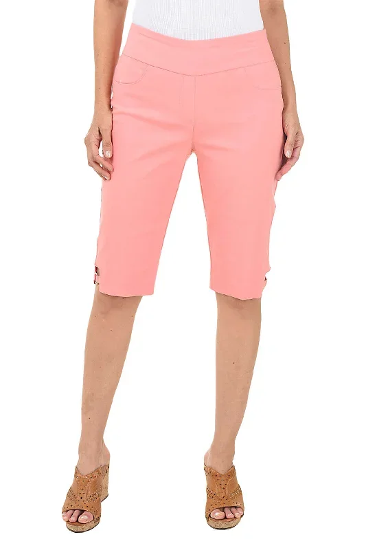 Petite Citrus Pretty Pull-On Skimmer Pant