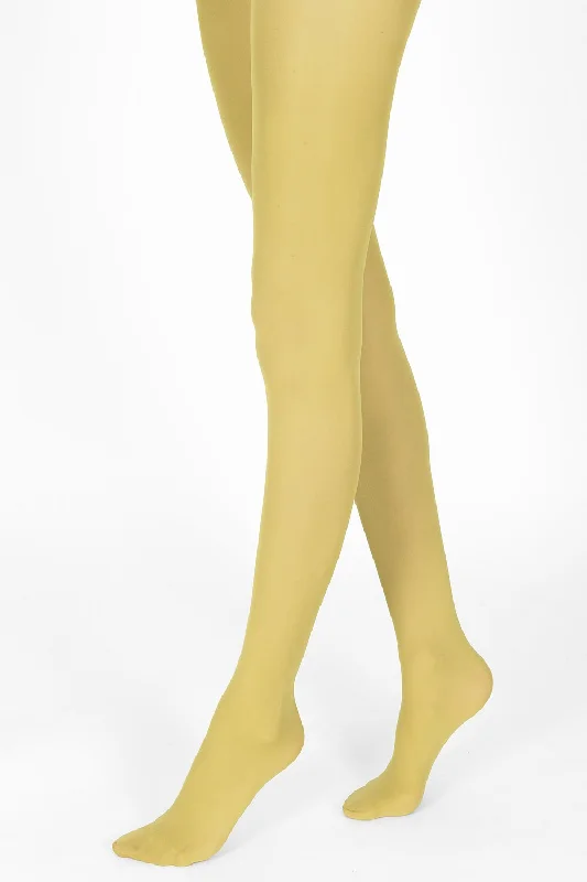 40 Denier Tights - Mustard