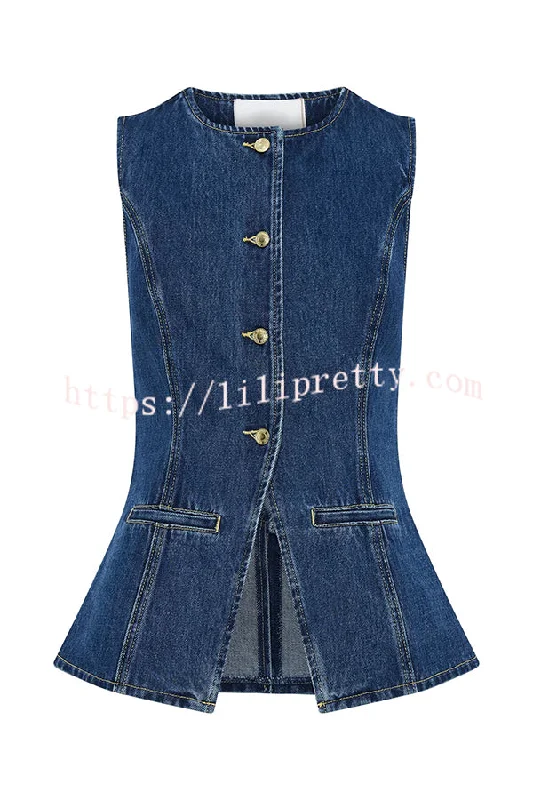 abel-denim-button-up-princess-seams-pocket-vest-top