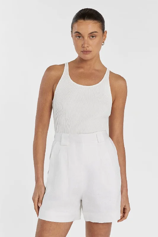 alondra-white-linen-short