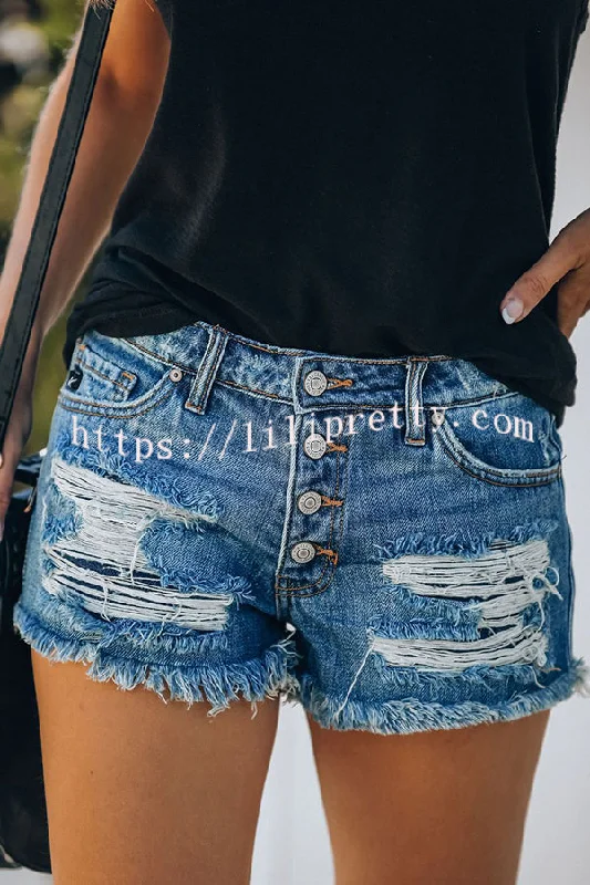 american-flag-printed-bottom-fringed-denim-shorts