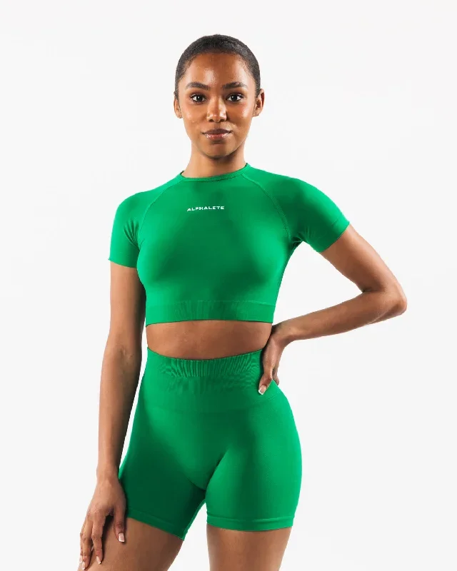 amplify-short-sleeve-crop-top-emerald-green