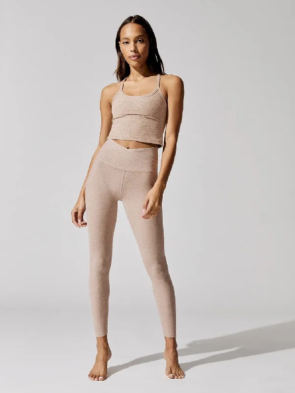 At Your Leisure High Waisted Legging - Chai