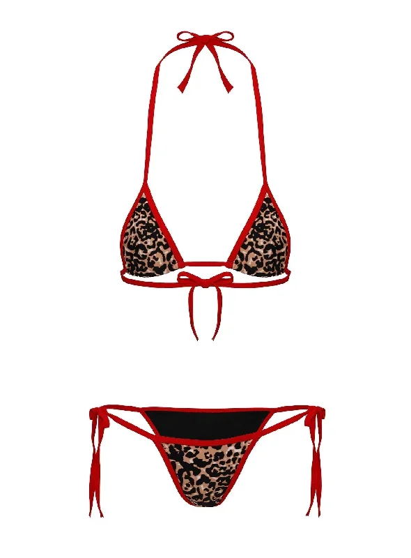 Red/leopard