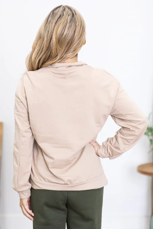 beige-kangaroo-pocket-half-zip-up-top