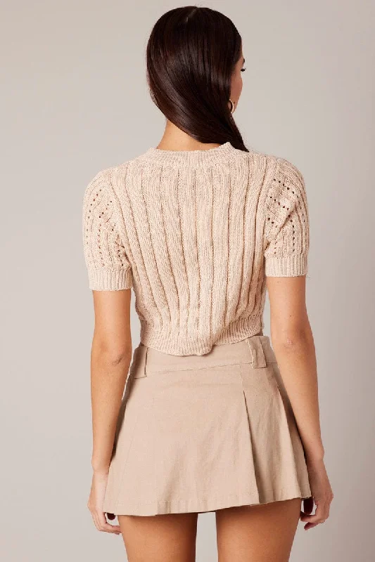 beige-knit-top-crew-neck-short-sleeves-cropped-kn2460x-41jb-1