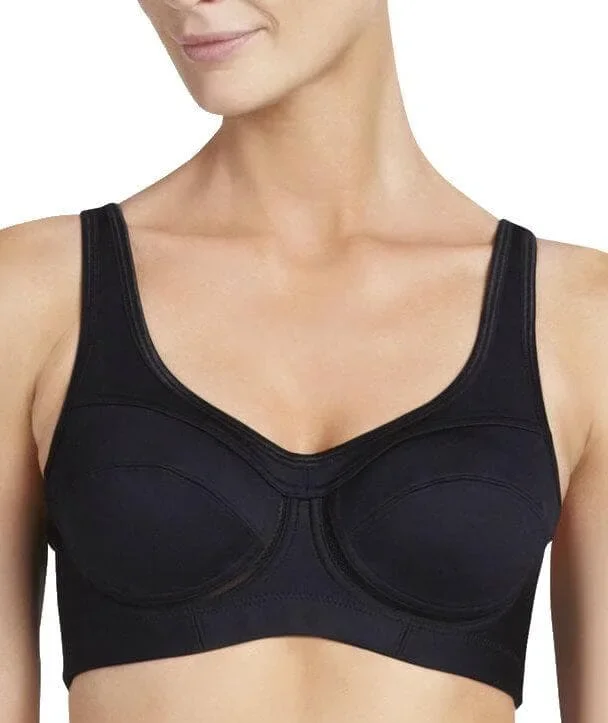 Bendon First Generation Underwire Sports Bra - Black