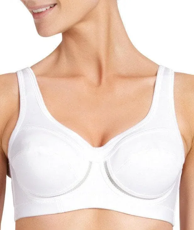 Bendon First Generation Underwire Sports Bra - White