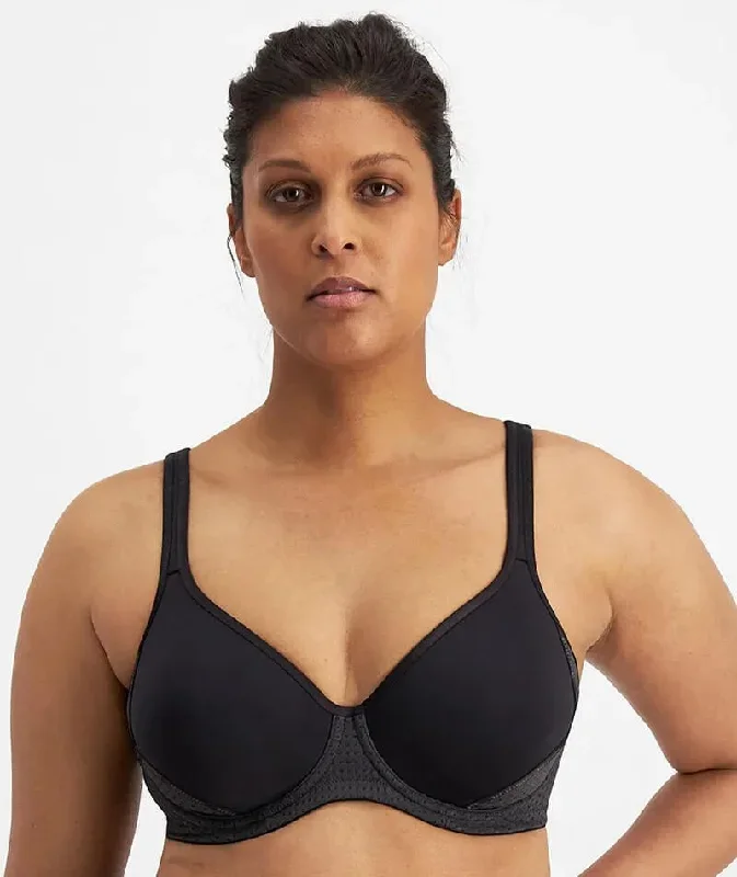 Berlei Electrify Mesh Contour Sports Bra - Black