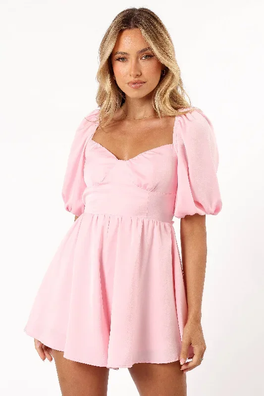 Billie Romper - Pink