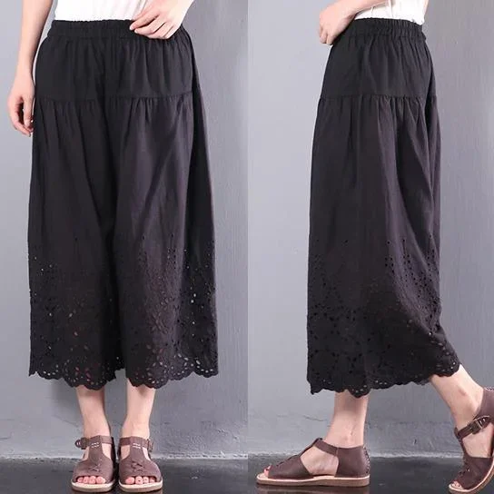 black-baggy-cotton-pants-plus-size-hollow-out-wide-leg-pants