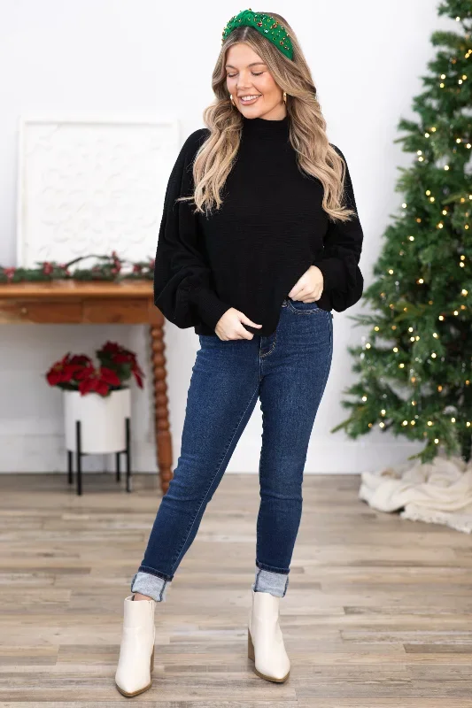 black-mock-neck-ribbed-raglan-sleeve-top