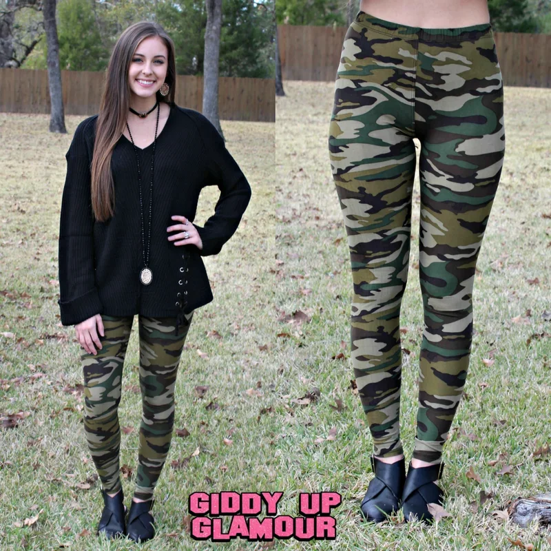 Camo Cutie Super Soft Camouflage Leggings