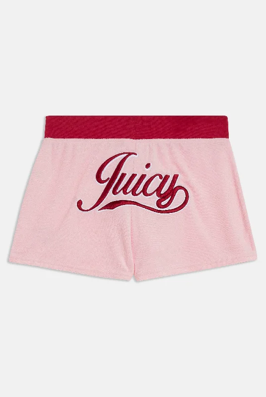 candy-pink-towelling-retro-logo-shorts-jcwhs23322-528