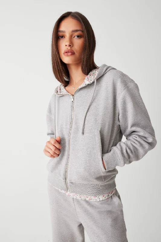 casper-zip-up-hoodie-heather-grey-baby-blanket