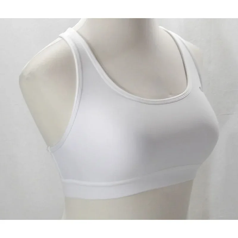 champion-6715-absolute-workout-ii-wire-free-sports-bra-large-white-nwt