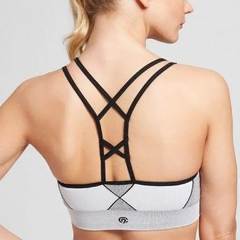 champion-n9753-seamless-strappy-cami-sports-bra-x-small-white-nwt