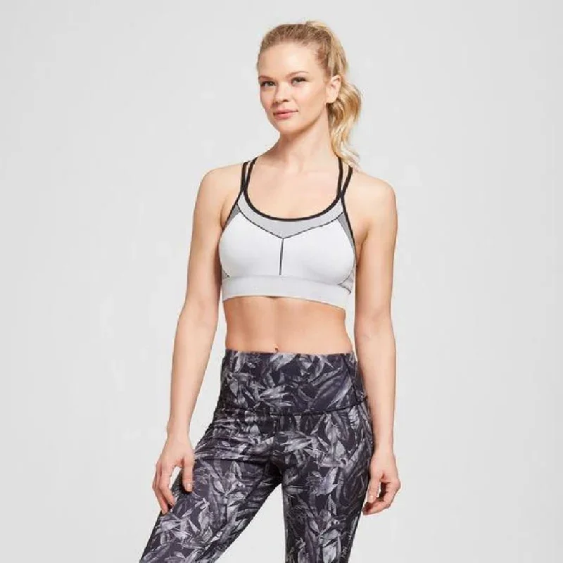 champion-n9753-seamless-strappy-cami-sports-bra-x-small-white-nwt