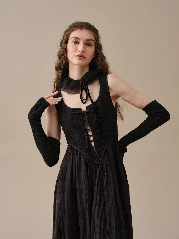 corset-linen-dress-in-black-midi-dress-lace-up-dress-cocktail-dress-party-dress-linennaive