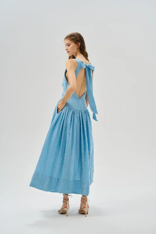 corset-linen-dress-in-blue-party-dress-cocktail-dress-evening-dress-vintage-dress-fairy-dress-cottagecore-dress-linennaive