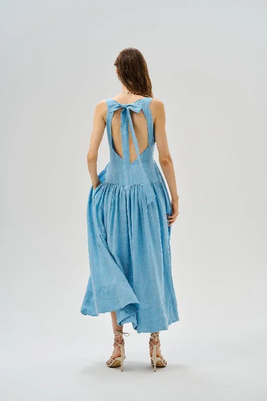 corset-linen-dress-in-blue-party-dress-cocktail-dress-evening-dress-vintage-dress-fairy-dress-cottagecore-dress-linennaive