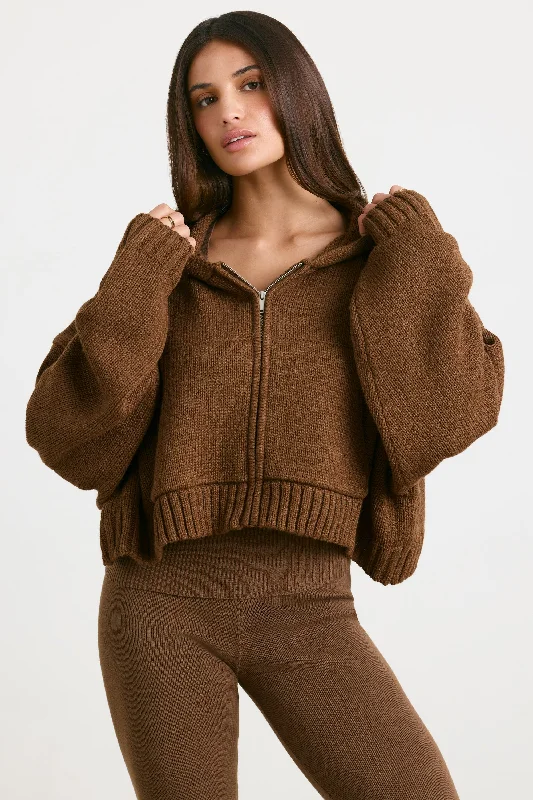 cropped-zip-up-knit-hoodie-espresso