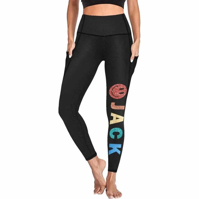 custom-name-smiley-leggings-with-pockets