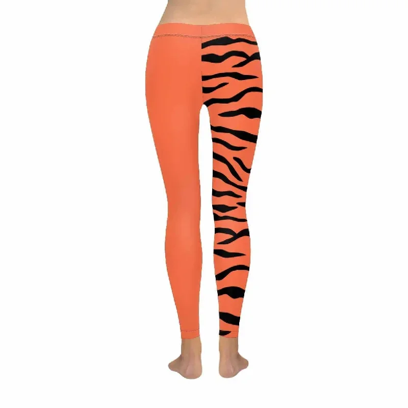 custom-name-tiger-pattern-low-rise-leggings