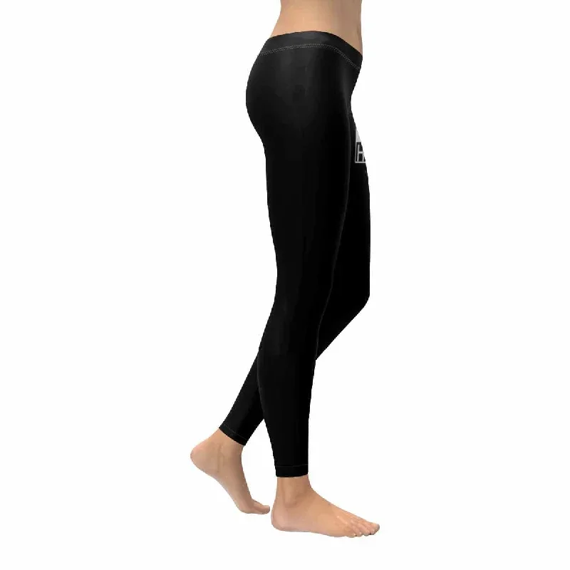 custom-text-black-low-rise-leggings