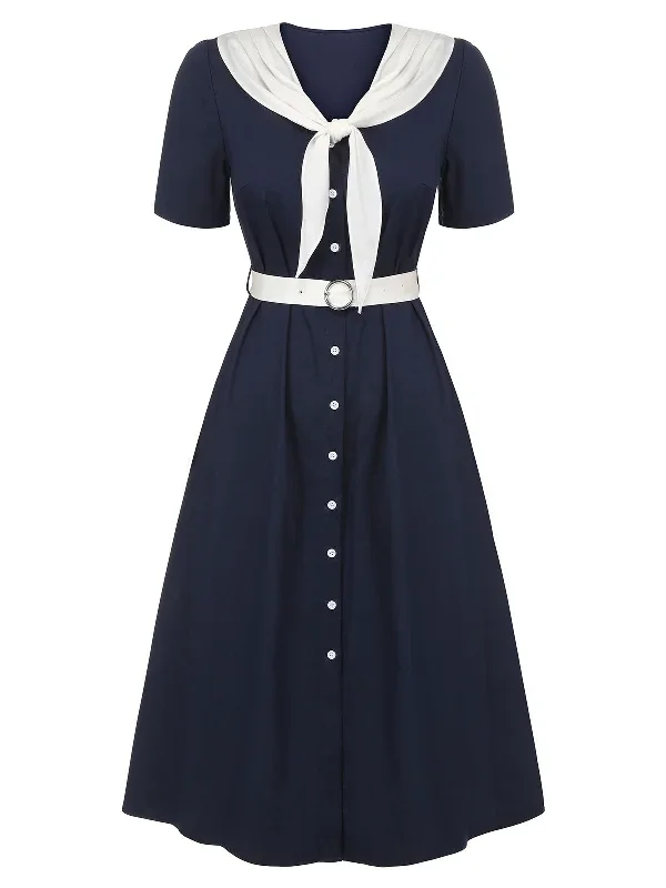 dark-blue-white-1940s-sailor-collar-dress