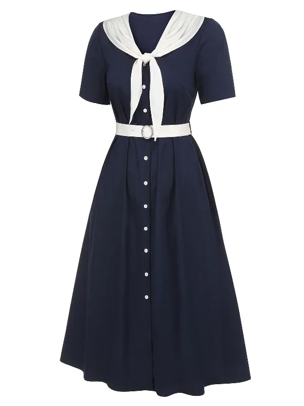 dark-blue-white-1940s-sailor-collar-dress