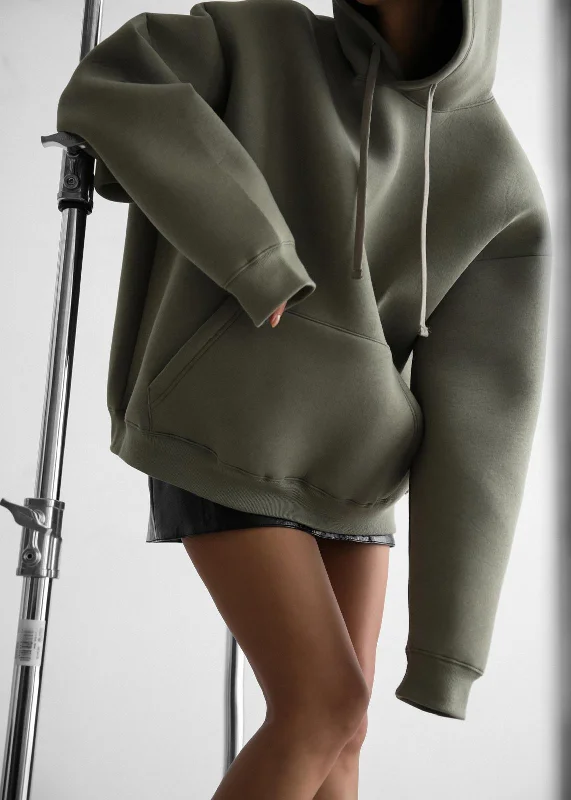 Easton Oversized Hoodie - Khaki