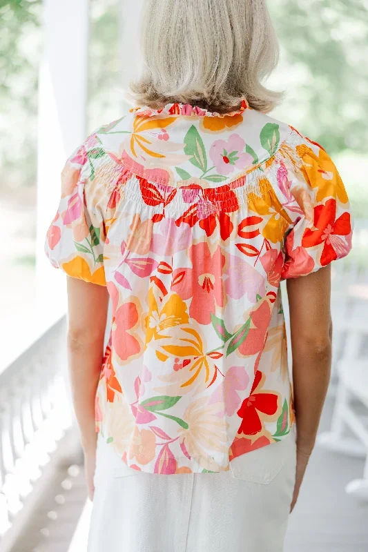 fate-say-you-love-me-orange-floral-blouse