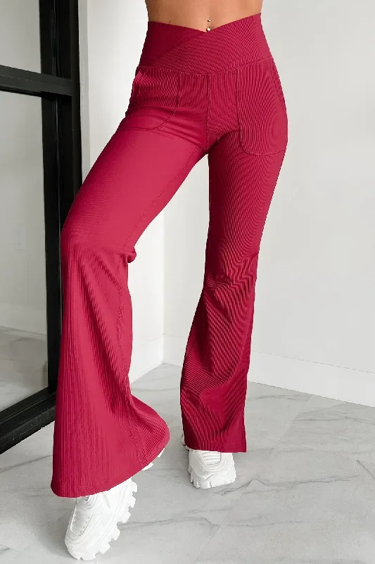 fierce-competitor-cross-waist-flared-leggings-pomegranate