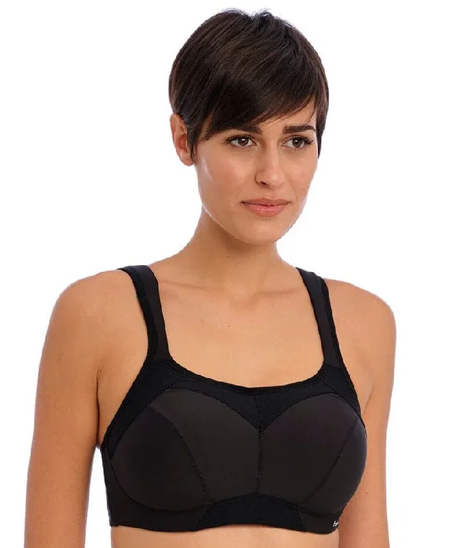 Freya Active High-Octane Underwired Sports Bra - Black