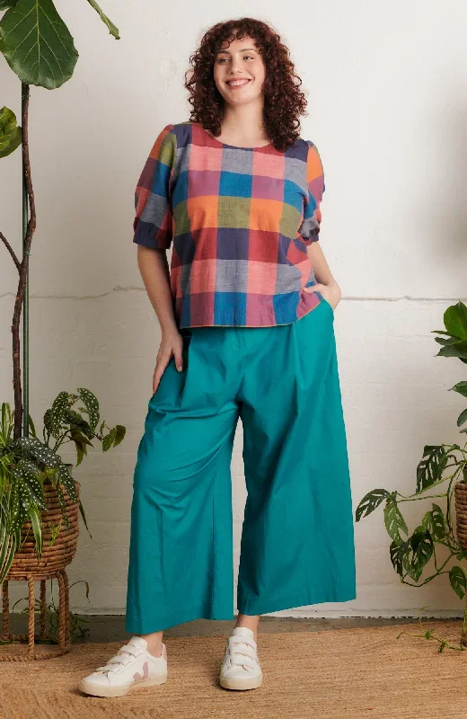 gilda-cotton-linen-teal-trouser