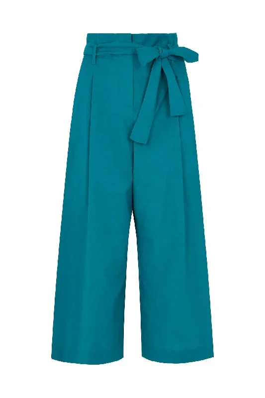 gilda-cotton-linen-teal-trouser