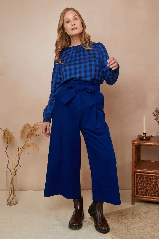 Gilda Needlecord Cobalt Blue Trouser