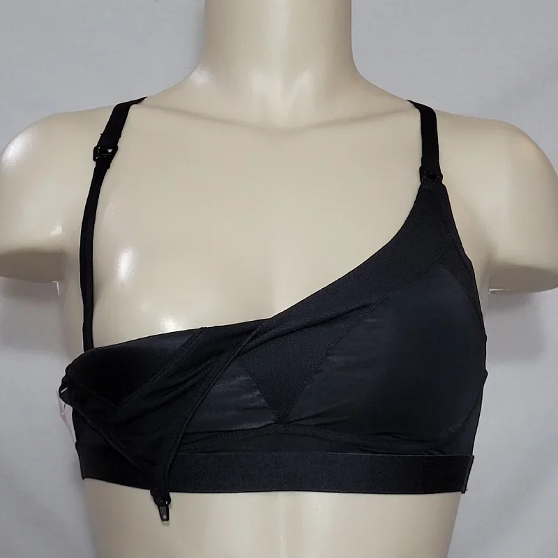 gilligan-omalley-wire-free-nursing-yoga-bra-small-black-nwt