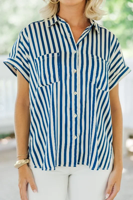 help-you-out-navy-blue-striped-blouse