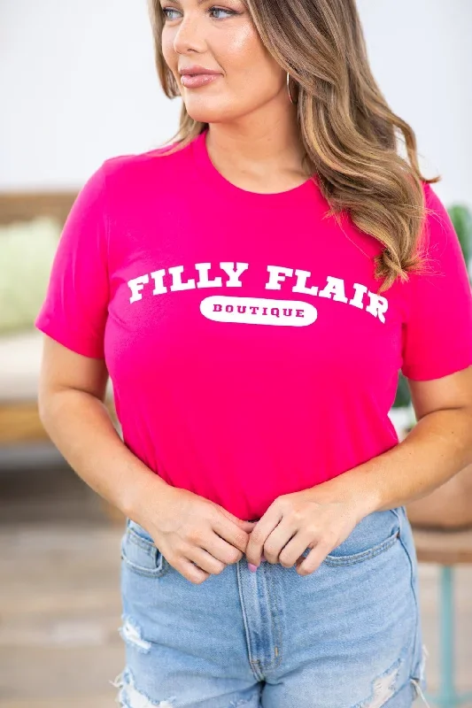 hot-pink-filly-flair-grapic-tee