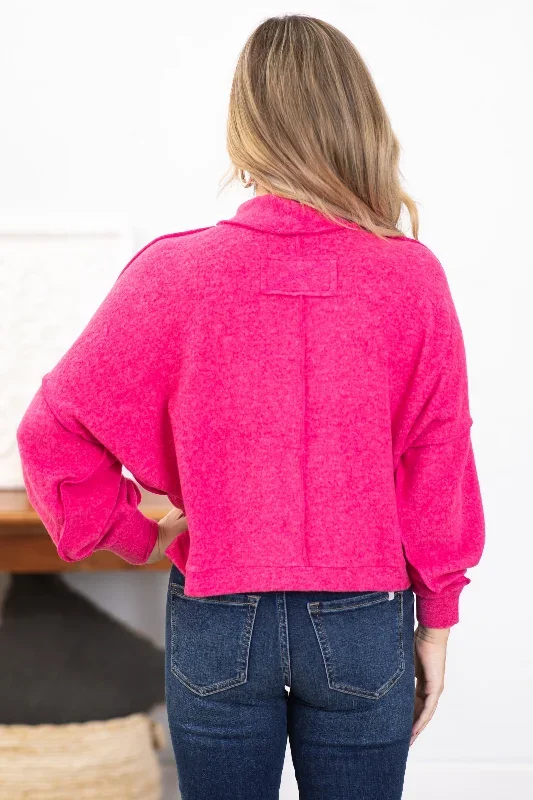 hot-pink-hacci-knit-mock-neck-top