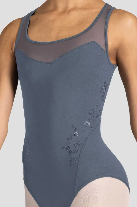 ladies-azalea-floral-mesh-back-leotard-graphite-grey