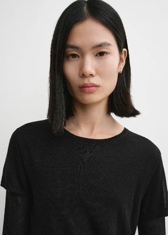 layered-knit-tee-black