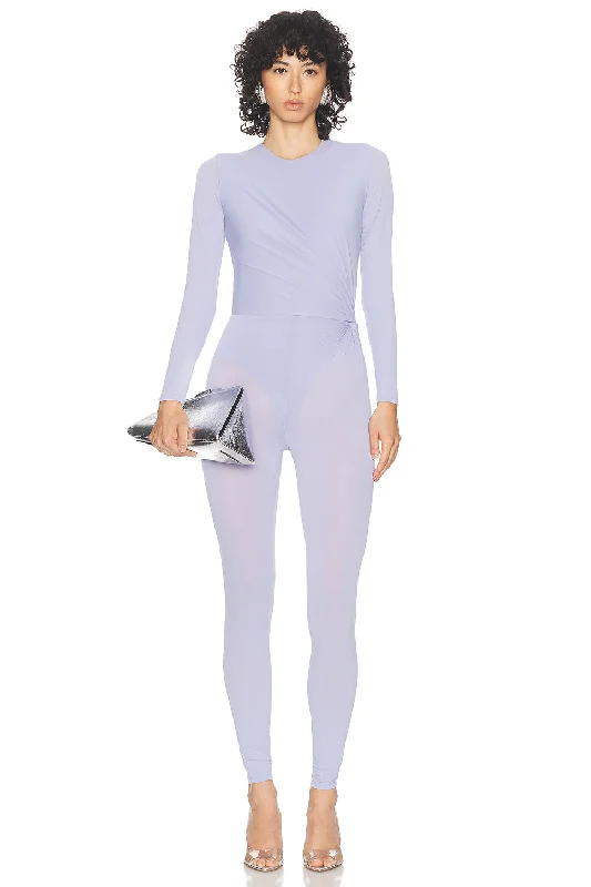 Long Sleeve Twist Catsuit