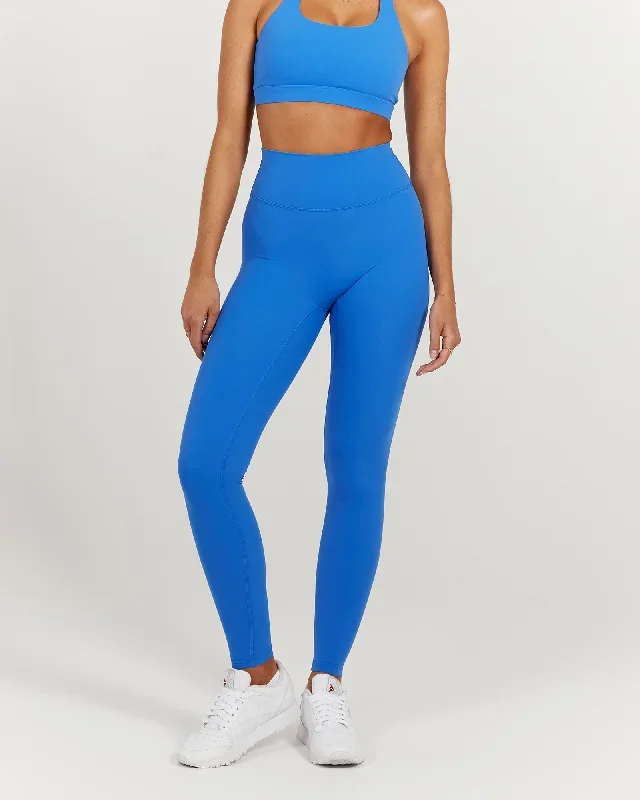 LUXE LEGGINGS 28" - COBALT