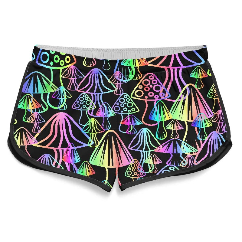 Magic Mushrooms Women's Retro Shorts